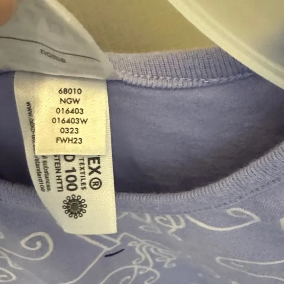 Hanna Andersson Purple Dress With Unicorns - Picture 4 of 6